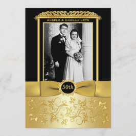 50周年結婚記念日のご招待 招待状