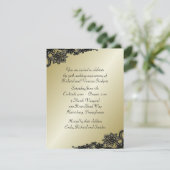 50周年結婚記念日のご案内 招待状 (スタンド正面)