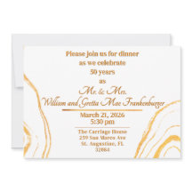 50周年結婚記念日のゴールドアニバーサリーパーティー