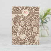 50周年結婚記念日の招待状 招待状 (スタンド正面)