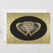 50周年結婚記念日の招待状 招待状 (正面)