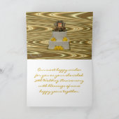 50周年結婚記念日カード - カスタマイズ カード (内部)