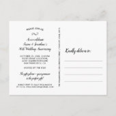 50周年結婚記念日パーティー、いつでも、写真付き ポストカード (裏面)