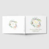 50周年結婚記念日フラワーガーランド ゲストブック (全面)