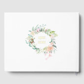 50周年結婚記念日フラワーガーランド ゲストブック (裏面)