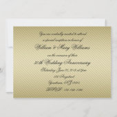 50周年結婚記念日写真招待カード 招待状 (裏面)