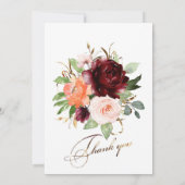 50周年結婚記念日招待状テンプレート 招待状 (裏面)