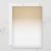 50周年結婚記念日招待状　ゴールド 招待状 (裏面)