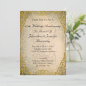 50周年結婚記念日招待状 招待状 (スタンド正面)