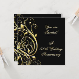 50周年結婚記念日招待状 招待状