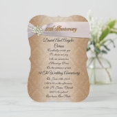 50周年結婚記念日招待状 招待状 (スタンド正面)