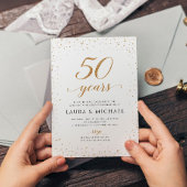 50周年結婚記念日招待状 - GAC24 招待状