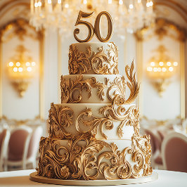 50周年結婚記念日祝賀会 招待状