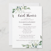 50周年結婚記念日 カードシャワー 招待状 (正面)