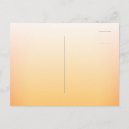 50周年結婚記念日 ゴールドの弓の招待状 ポストカード (裏面)