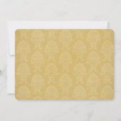 50周年結婚記念日 ヴィンテージ写真付き 招待状 (裏面)