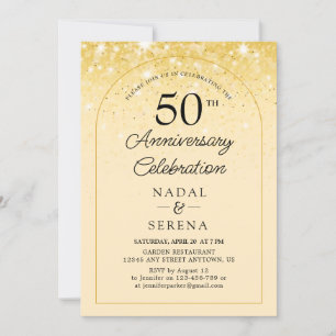 50周年結婚記念日 招待状