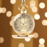 50周年結婚記念 現代 エレガントな五十  腕時計<br><div class="desc">現代的でエレガントな写真、両親、夫婦、50周年結婚記念時計。</div>