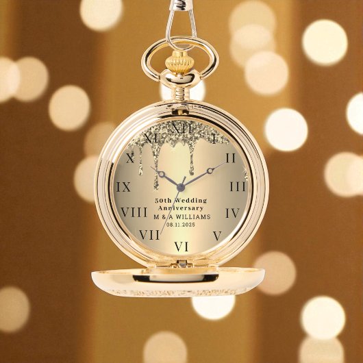 50周年結婚記念 現代 エレガントな五十  腕時計