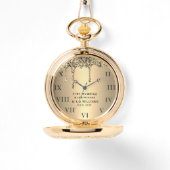 50周年結婚記念 現代 エレガントな五十  腕時計 (正面)