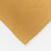 50周年結婚金ゴールドカスタム写真 フリースブランケット (角)