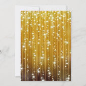 50周年結婚金ゴールド 招待状 (裏面)