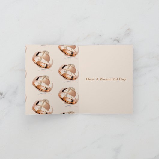 50周年結婚 カード (内部)