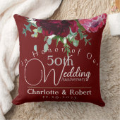 50周年結婚 クッション (ブランケット)