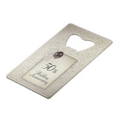 50周年結婚 クレジットカード栓抜き (正面アングル)