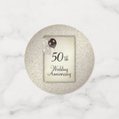 50周年結婚 コンフェッティ (スモール正面)