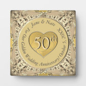 50周年結婚 フォトプラーク (正面)