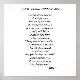 50周年結婚 ポスター