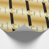 50周年結婚 ラッピングペーパー (角)