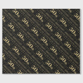 50周年結婚 ラッピングペーパー (フラット)