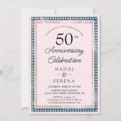 50周年結婚 招待状 (正面)