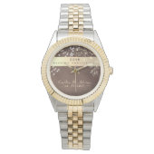 50周年結婚 腕時計 (正面)