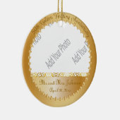 50周年結婚- DIY写真 セラミックオーナメント (右)