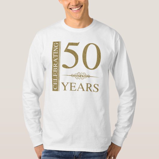 50周年結婚 Tシャツ (正面)