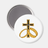 50周年結婚w マグネット (正面/裏面)