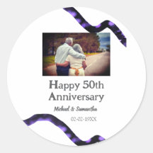 50周年記念おめでとう　名前　写真　日付を追加