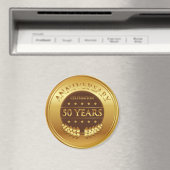 50周年記念お祝い金ゴールドメダル マグネット (インサイチュ (食洗機))
