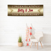 50周年記念つるバナー 横断幕 (インサイチュ)