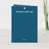 50周年記念に写真名を青に追加 カード (裏面)