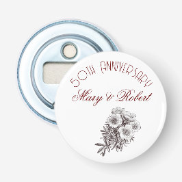 50周年記念に栄えたパーソナライズされた- 栓抜き