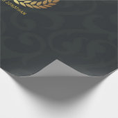 50周年記念のカスタ結婚マイズ ラッピングペーパー (角)