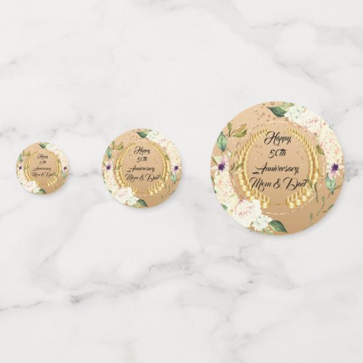 50周年記念のコンフェッティ コンフェッティ (正面)