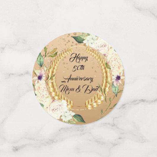 50周年記念のコンフェッティ コンフェッティ (スモール正面)