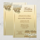 50周年記念の招待状 招待状 (正面/裏面)