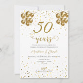 50周年記念の招待状 招待状 (正面)