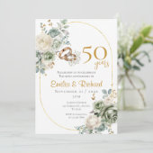 50周年記念の招待状 招待状 (スタンド正面)